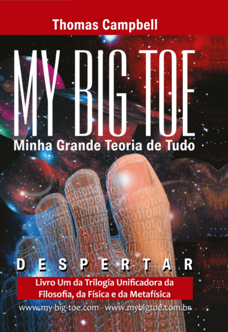Capa do Livro 1 - Despertar - My Big TOE em português, traduzido por Mário Jorge Santos