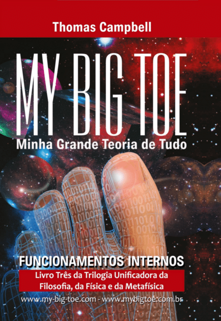 Capa do Livro 3 - Funcionamentos Internos - My Big TOE em português, traduzido por Mário Jorge Santos