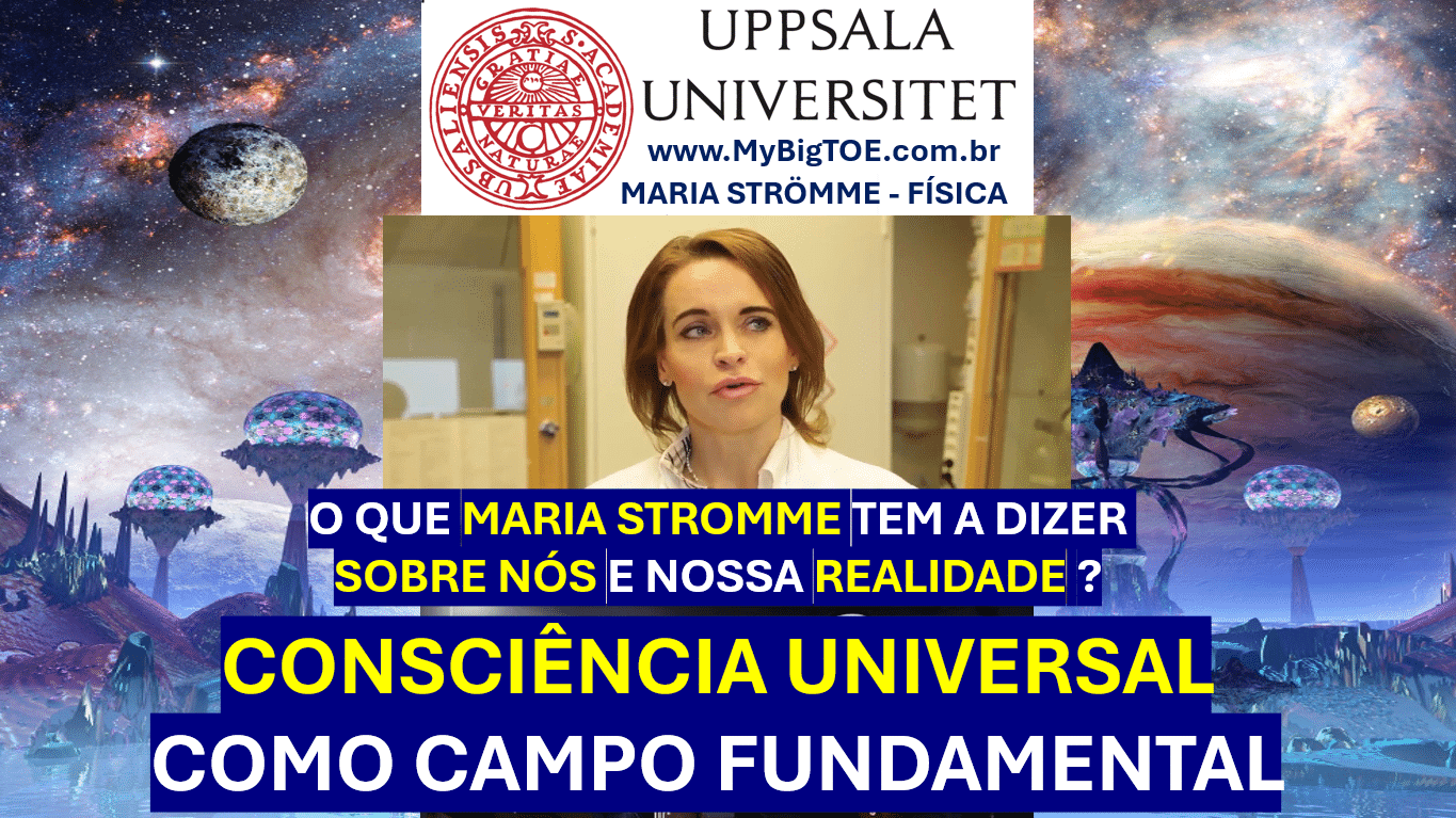“O que é a realidade? É a matéria que vemos e tocamos? – Maria Stromme